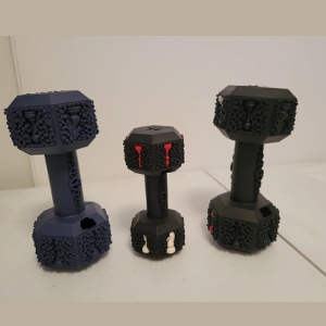 Dumbbell pet chew toy