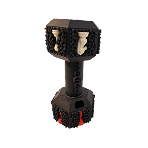 Dumbbell pet chew toy