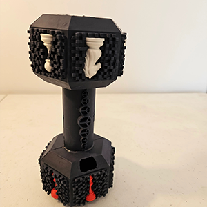 Dumbbell pet chew toy